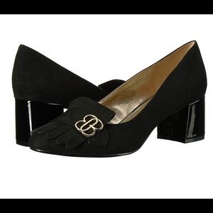 Bandolino black suede pumps Sz 10